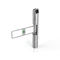 Building DC Brushless Swing Turnstile Acrylic Plastic Time Attendance Wing Barriers Gate NFC